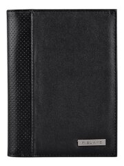 Обложка для паспорта Cover перфор.чер