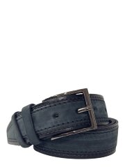 Ремень мужской NS джинс чер-сер 40мм