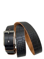 Ремень мужской Remart Кантри чер.крок 35мм