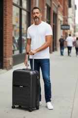 Чемодан BV PP05-28 black Bagvoyage