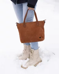 Женская сумка Bear SU46084 cognac