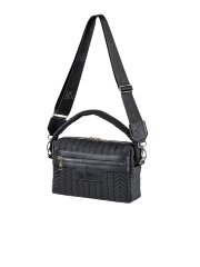 Сумка кросс-боди KN 012-30311 черн/кос