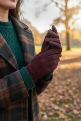 Перчатки женские Pitas 0618Z р.8 борд.комби