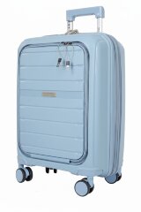 Чемодан BV PP05-20 blue gray Bagvoyage