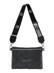 Сумка кросс-боди KN 010-30310 черн/ромб с лин.