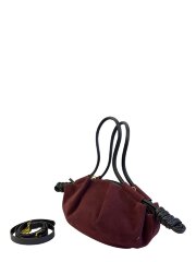Сумка женская Wifeore W-685-5 бордо замша