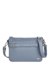 Сумка женская ESSE ЛЕОНА сер/голуб.фл 79540