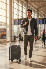 Чемодан BV PP02-20 dr.grey Bagvoyage