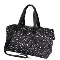 Сумка дорожная KN 501-30301 чер/коты.