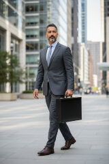 Дипломат кожаный Chiarugi 4504 black